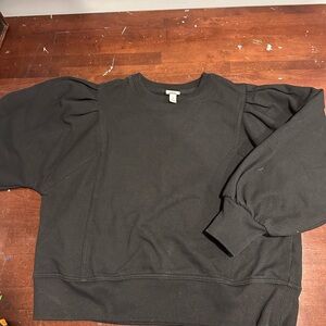 A New Day Black Oversized Sweater